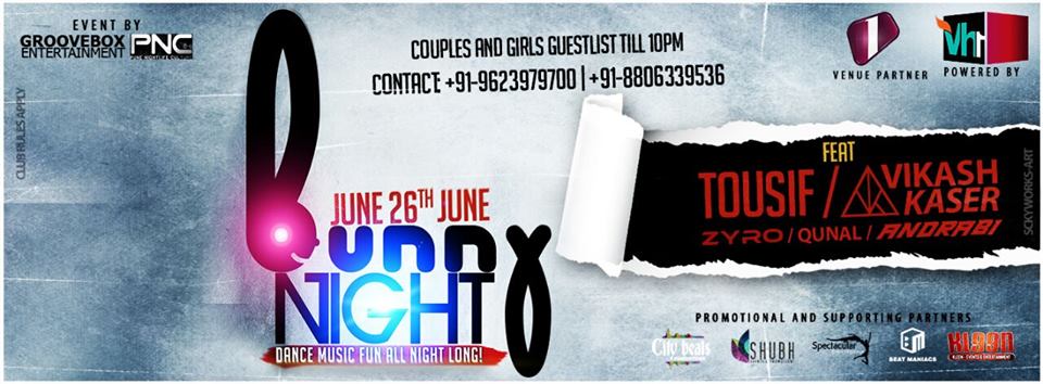 VH1 Bunny Party || June26 || Sunday || 1Lounge || parties in pune ||