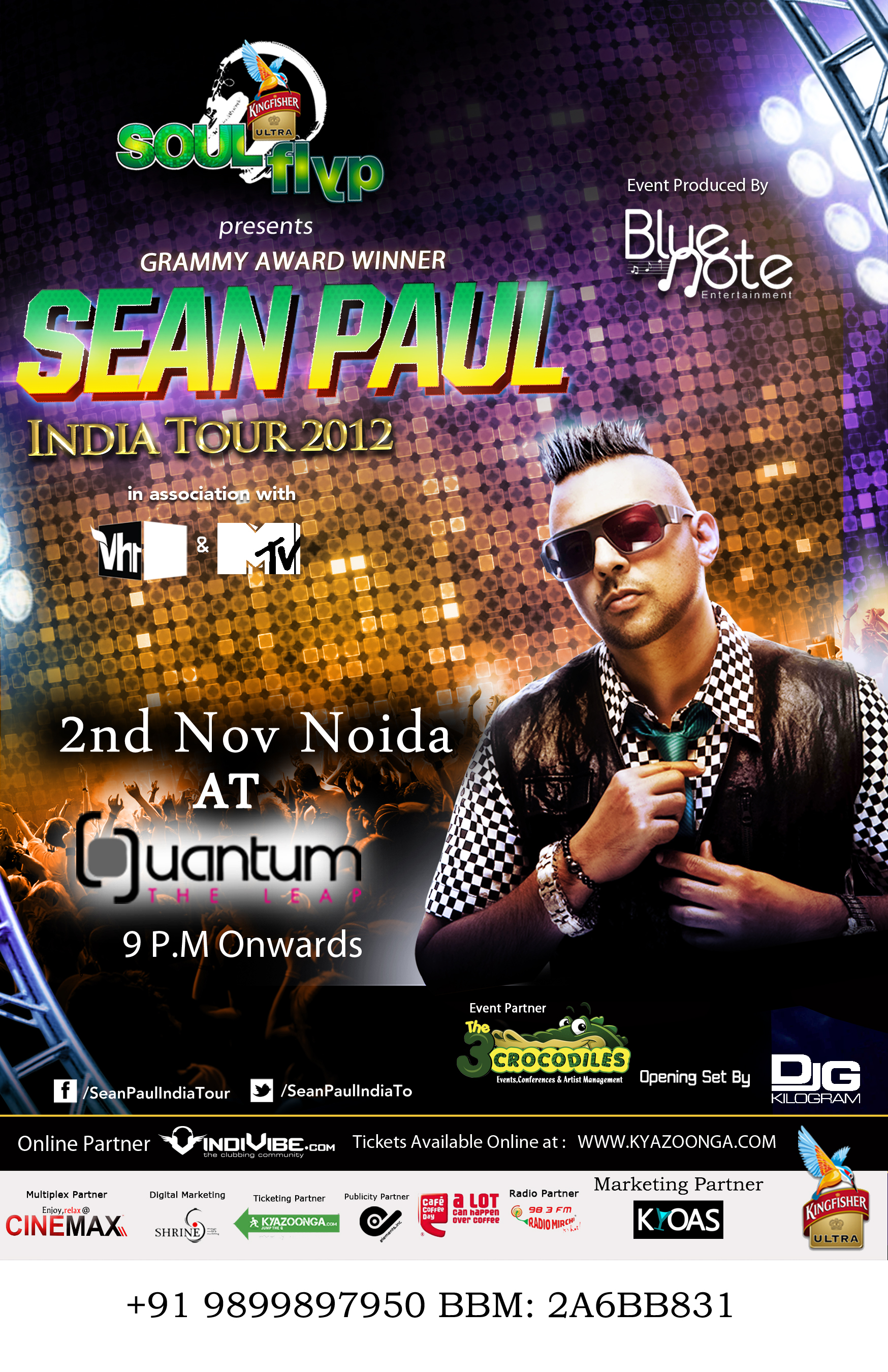 SEAN PAUL LIVE at QUANTUM : KYOAS