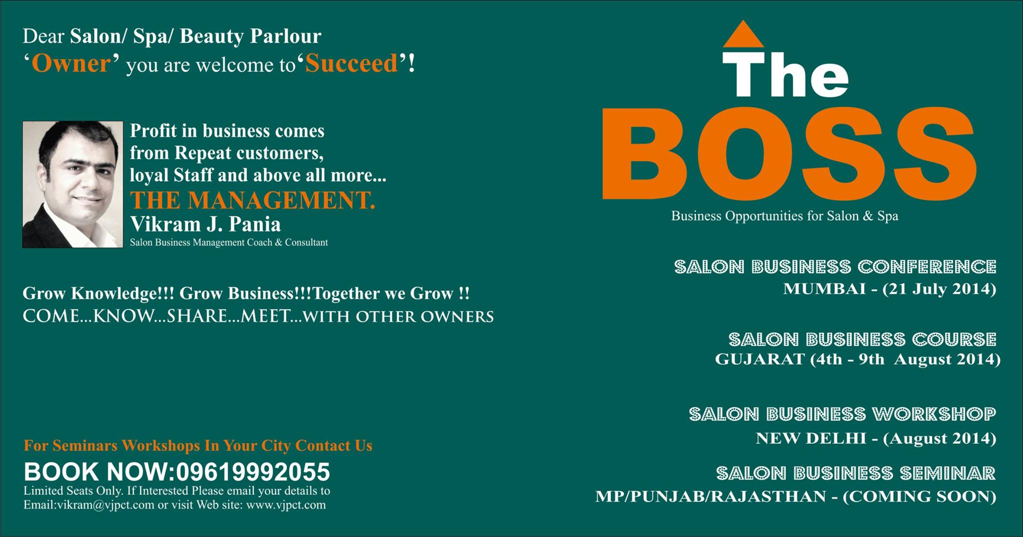 Salon Business Management Seminar - Mumbai