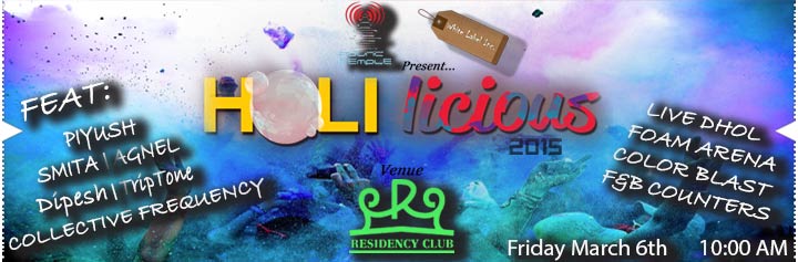 Kyazoonga.com: Buy tickets for Holi-Licious 2015 – Pune