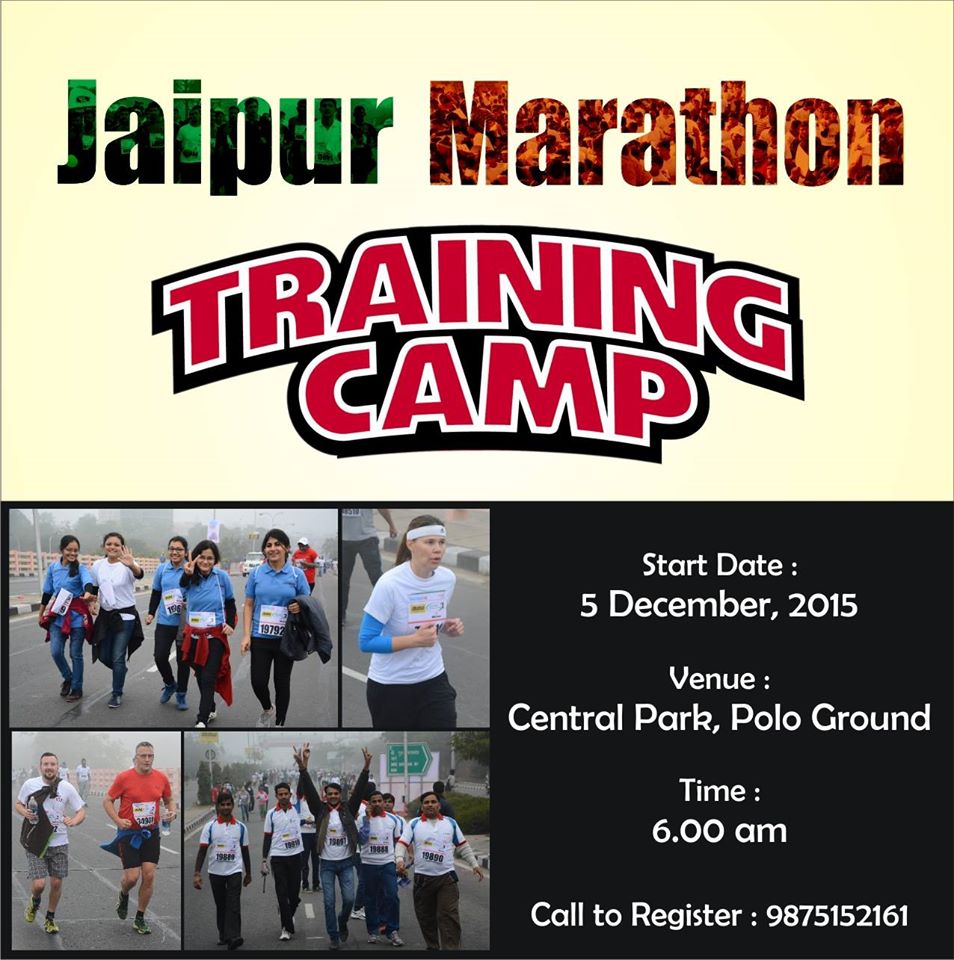 Jaipur Marathon - Training Camp