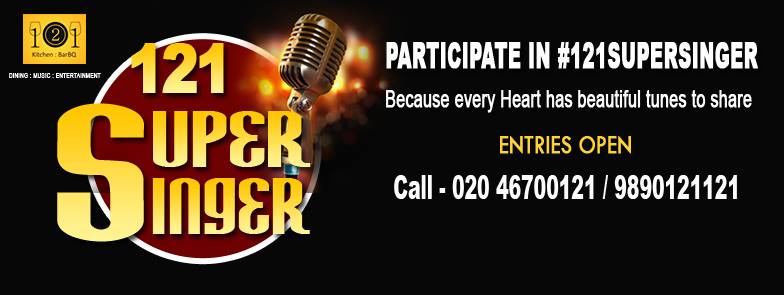 Events in Pune today - #121SuperSinger singing comptetition in Wakad