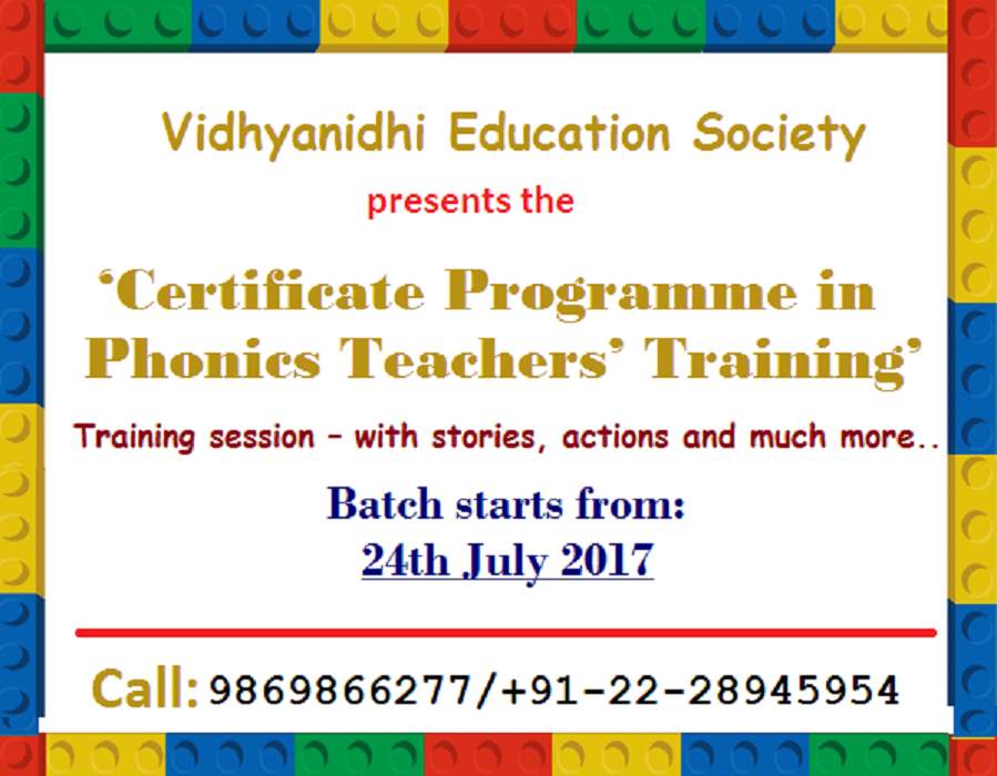 Phonics Teacher Training Programme