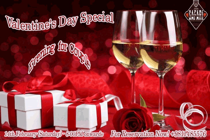 Valentine's Day Special: Perfect Romantic Evening at SAFARI