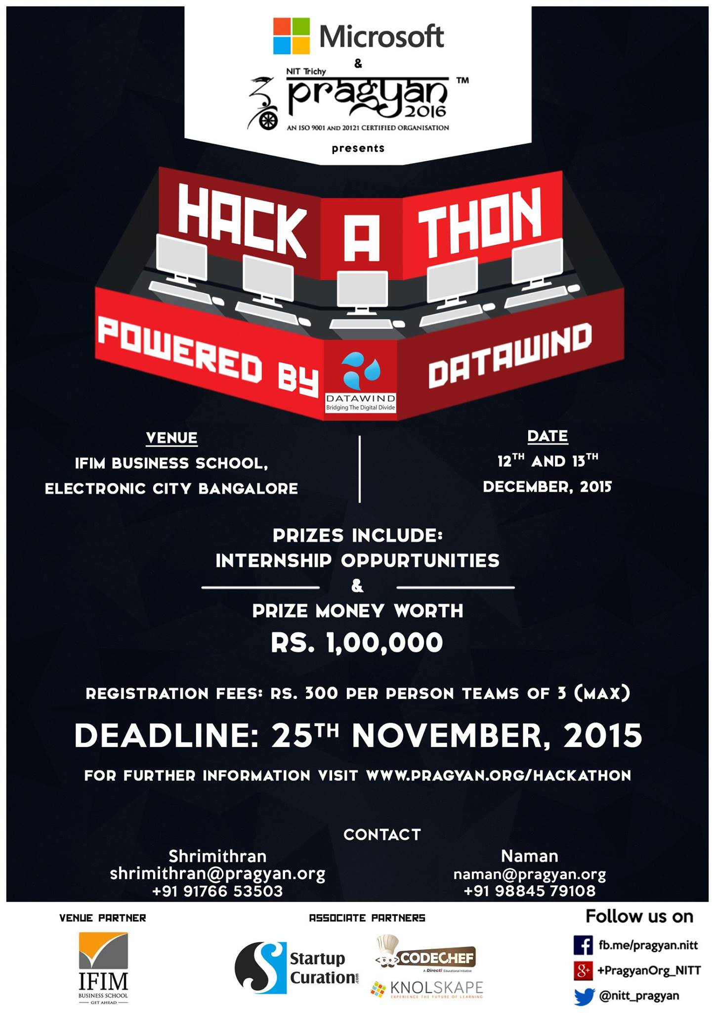 Pragyan'16 Hackathon