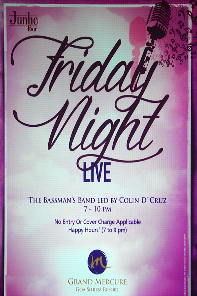 Friday Night Live party in Goa