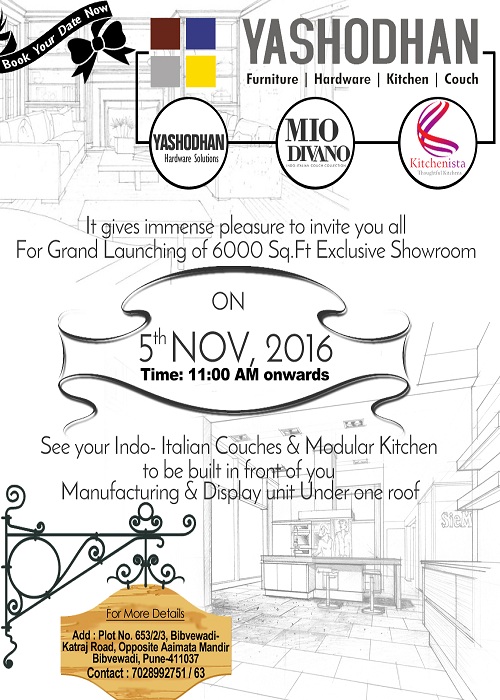 Yashodhan Group - 6000 Sq.ft exclusive showroom in Pune