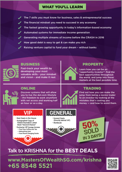 Masters Of wealth By Robert Kiyosaki