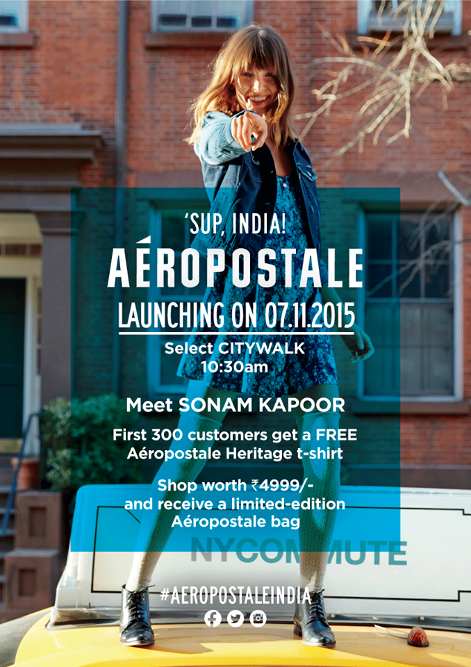  AEROPOSTALE STORE LAUNCH WITH SONAM KAPOOR