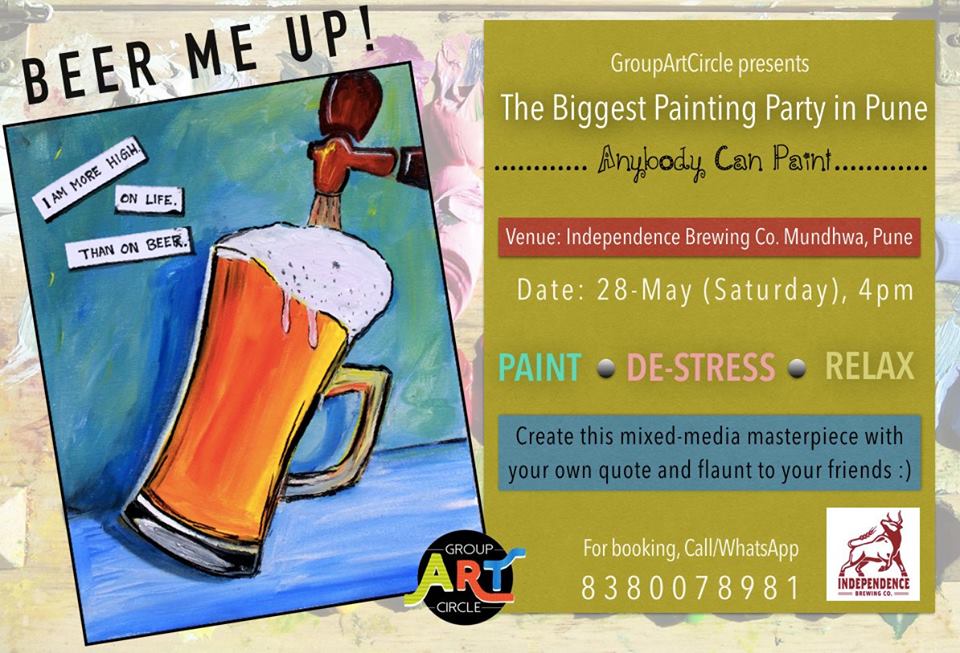  Beer Me Up (Painting Party Pune)