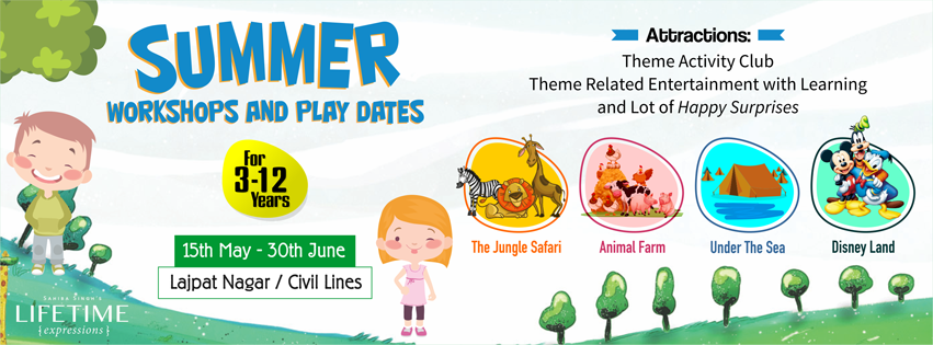 Summer Workshops and Play Dates