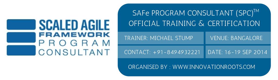 SPC ( SAFe Program Consultant )