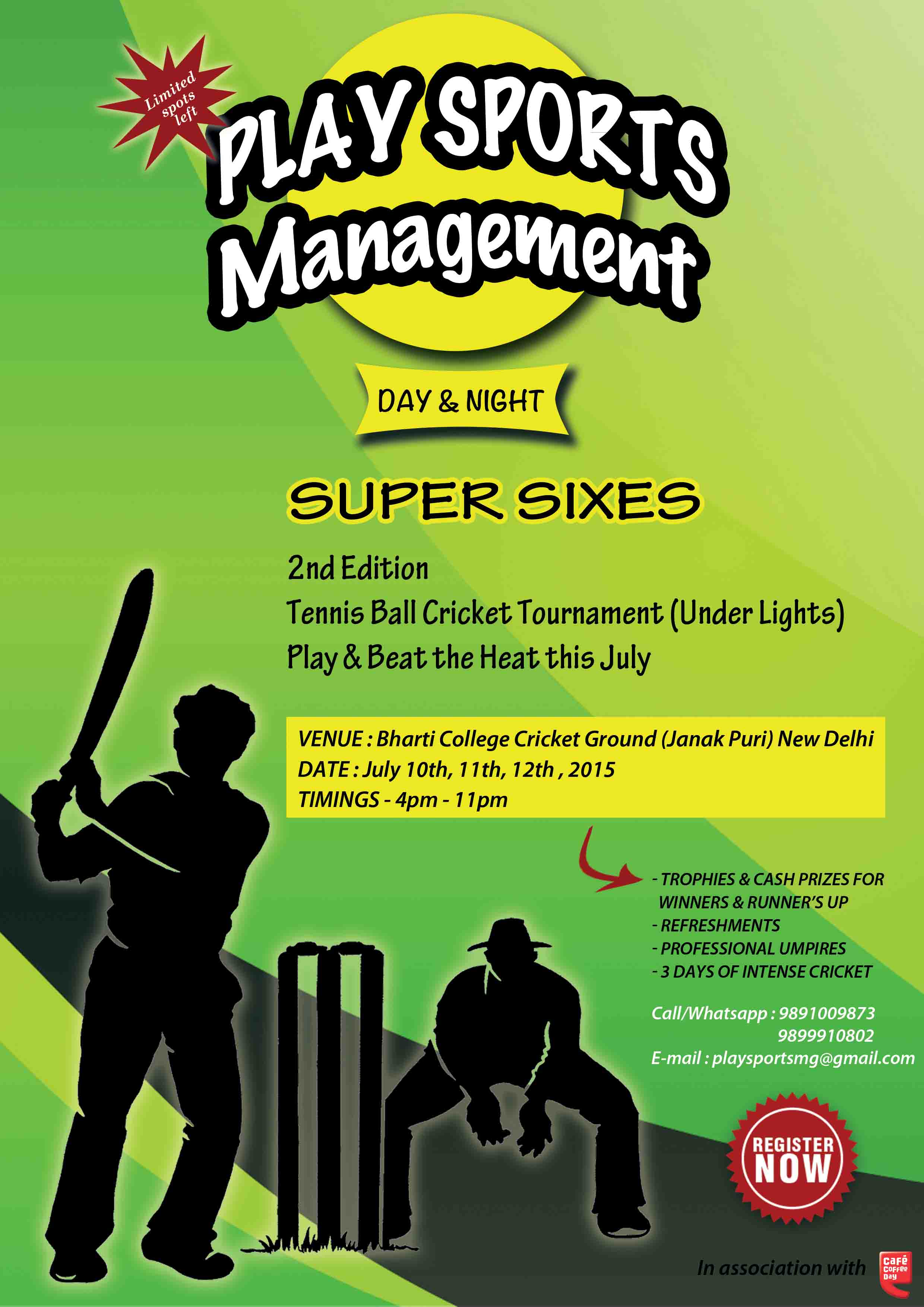 Super Sixes Cricket Tournament