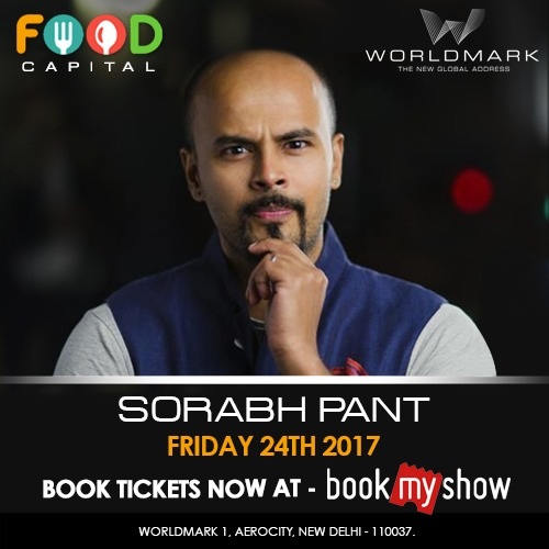 Start your weekend with endless laughter and cheer with Sorabh Pant at Worldmark 1, Aerocity in New Delhi