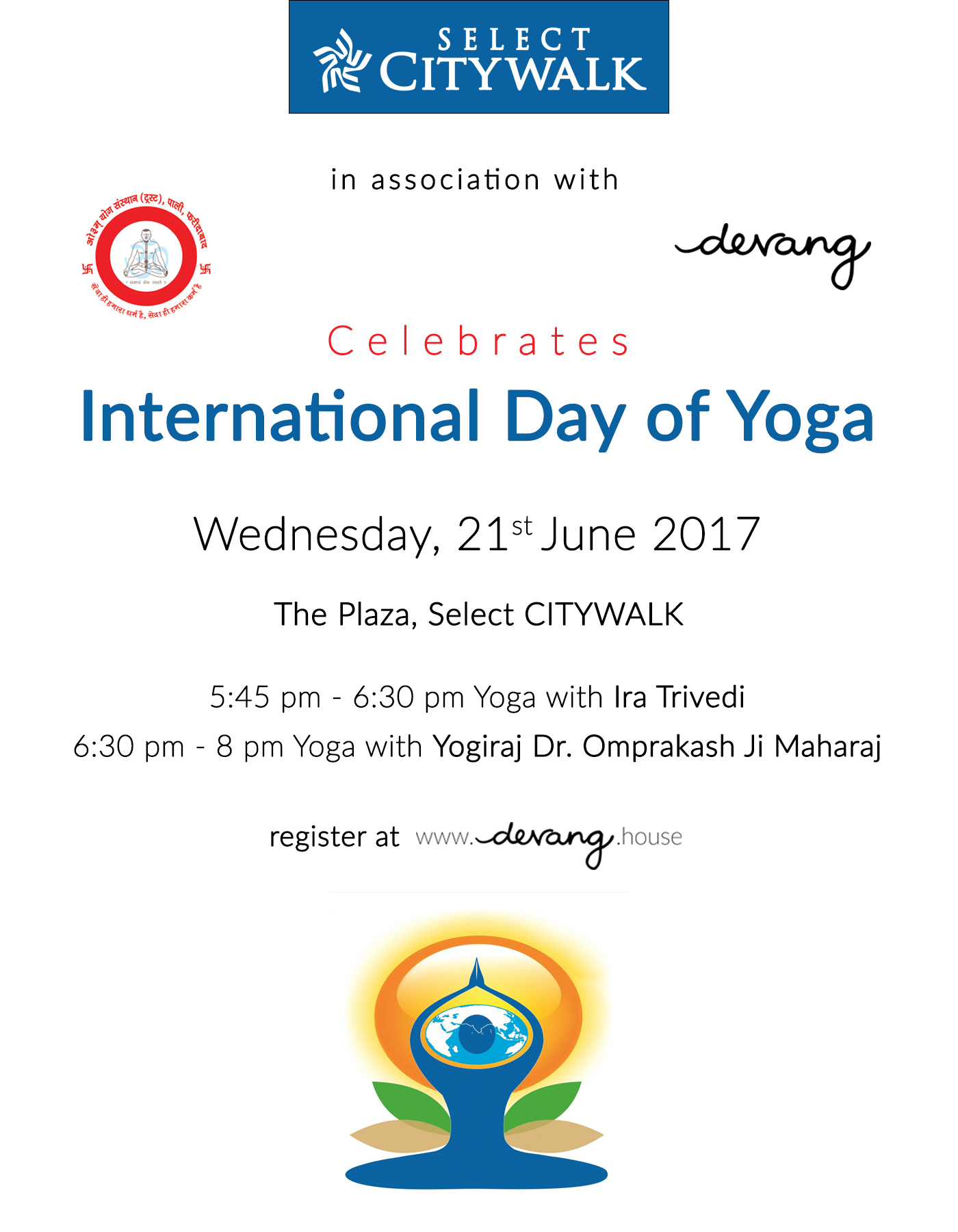 Celebrates International Day of Yoga