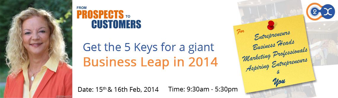 Get the 5 Keys for a giant Business Leap in 2014