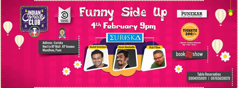 FUNNY SIDE UP Wednesdays ft. Azeem Banatwalla, Nick Pillow & Kautuk Srivastava!