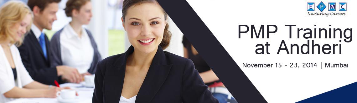PMP Training at Andheri - Mumbai 15,16 and 22, 23 Nov by EPMC
