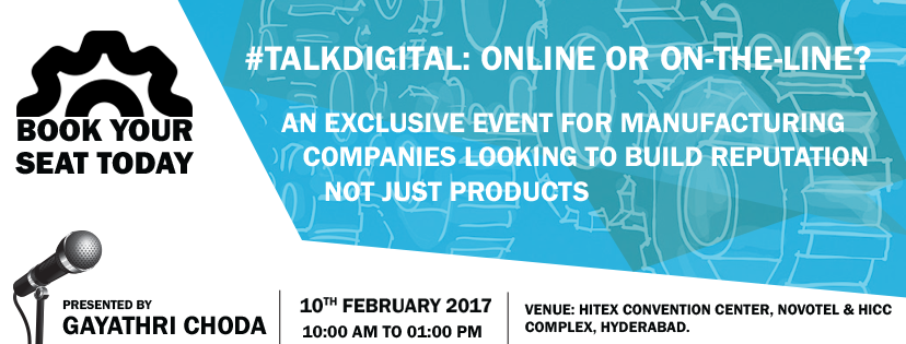 An Exclusive Event For Manufacturing Companies Looking to Build Reputation, Not Just Products