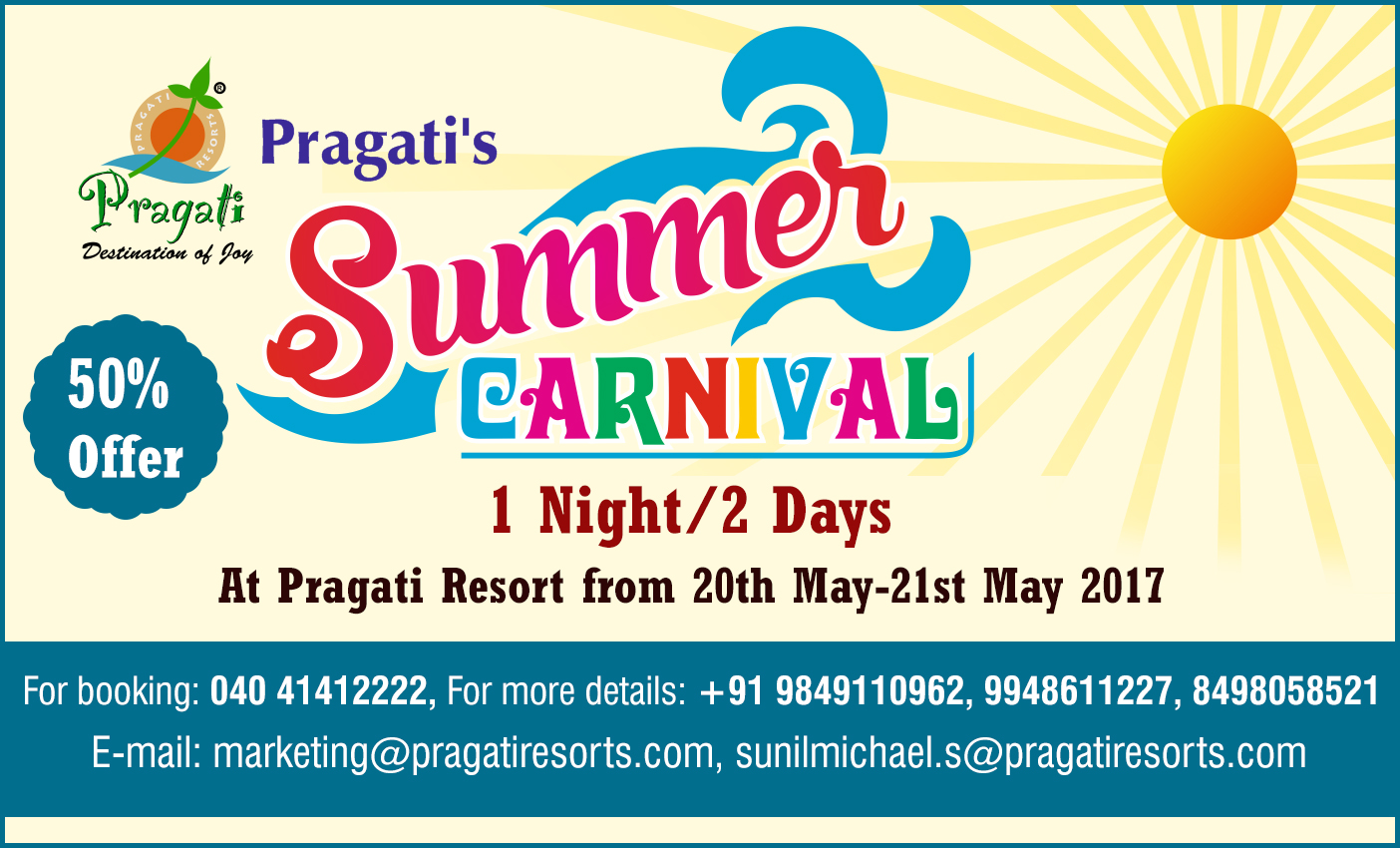 Pragati’s Summer Carnival