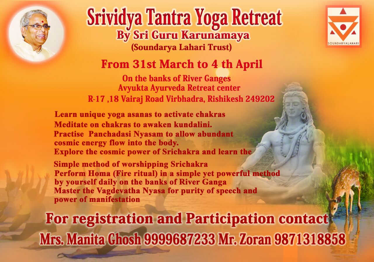 Srividya Tantra and Yoga Retreat