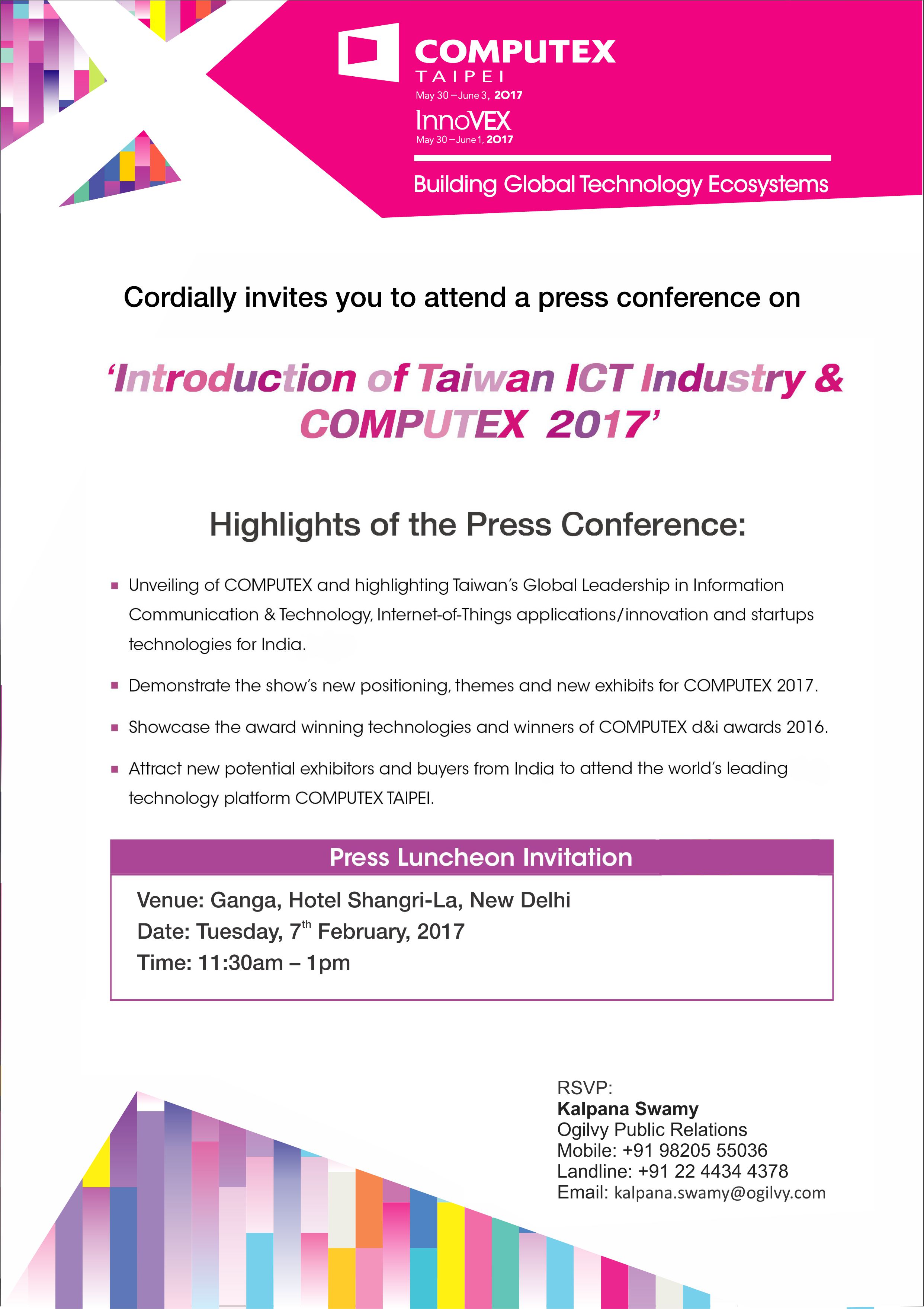 Introduction of Taiwan ICT Industry & COMPUTEX 2017