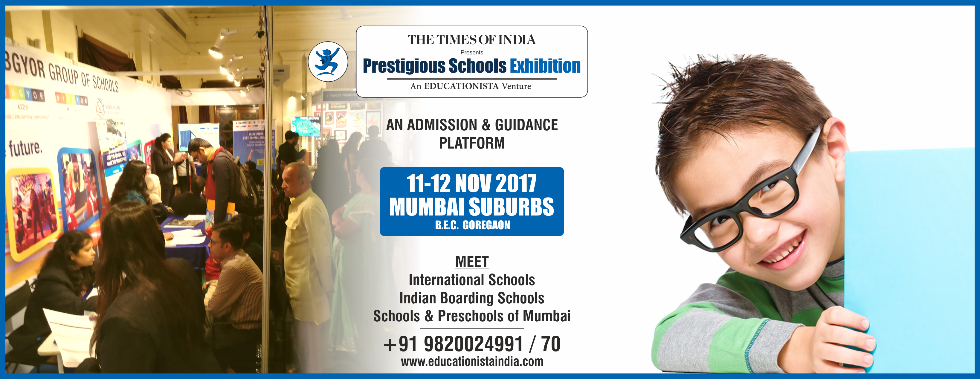 Times Prestigious Schools Exhibition'17 - Mumbai Suburbs