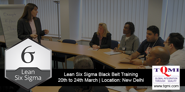 Lean Six Sigma Black Belt Program in New Delhi
