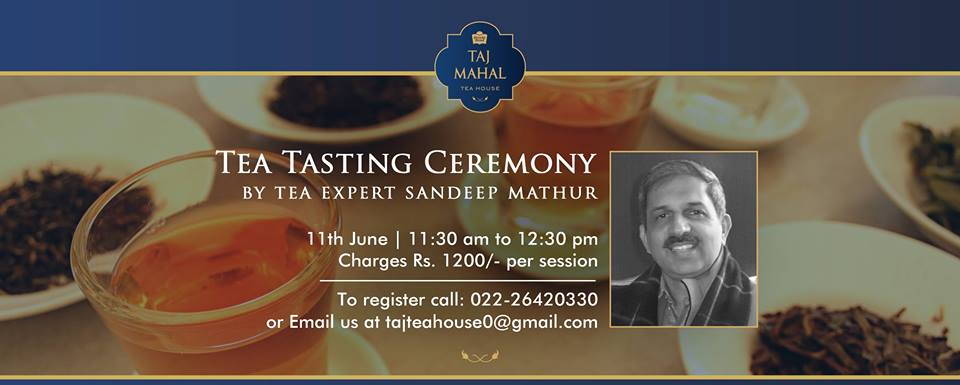 Tea Tasting Ceremony With Tea Sommelier Sandeep Mathur