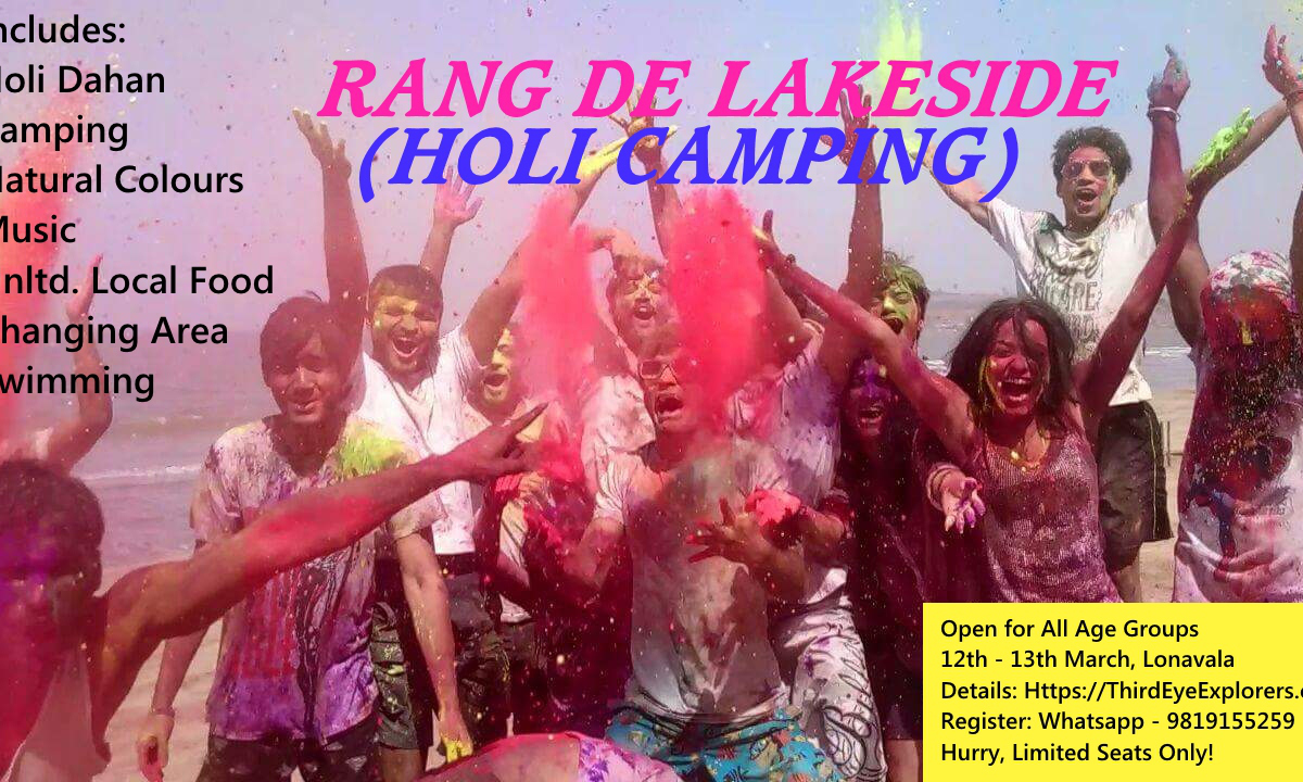 Rang De Lakeside (Holi Party)