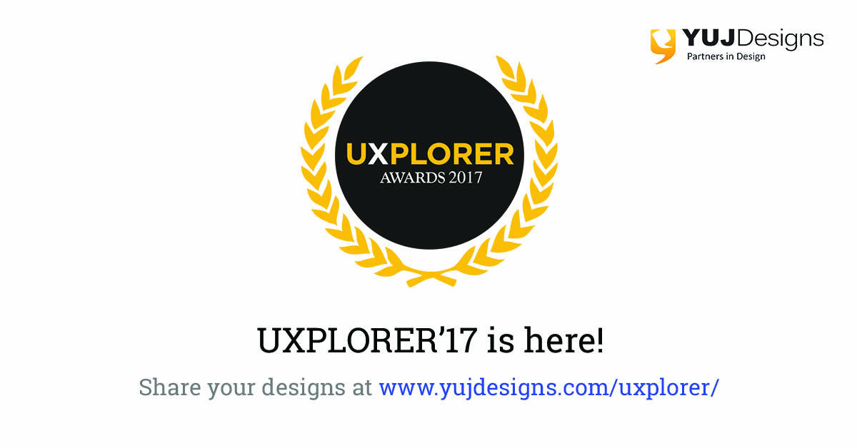 YUJ designs - UXplorer competition for students