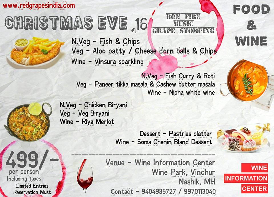 Christmas Eve - Wine and Dine