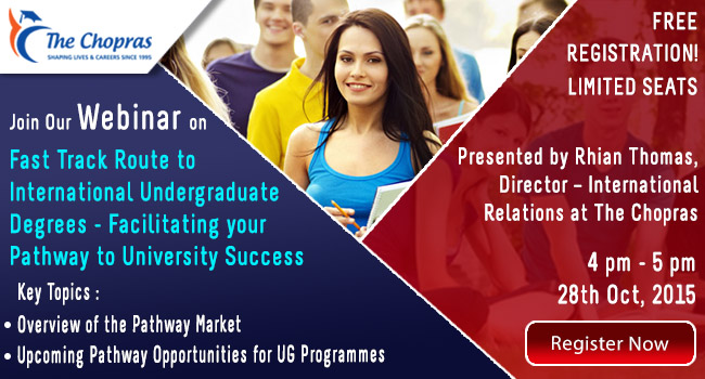 Attend Upcoming Webinar on “Fast Track to UK Undergrad Degrees”
