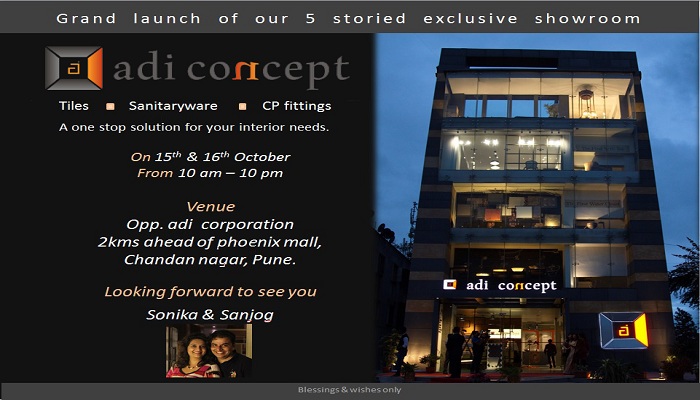 Adi Concept – 5 Storied showroom launching in Pune