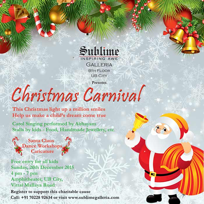 Sublime Presents the Christmas Carnival at UB City